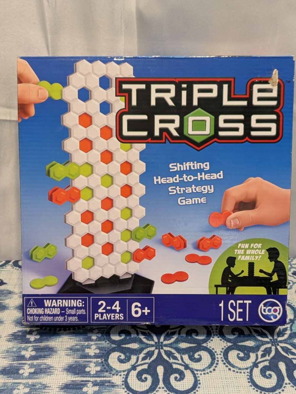 NEW Triple Cross The Head to Head Strategy Game - 3 In A Row TCG 2020
